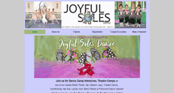 Desktop Screenshot of joyfulsolesdance.com